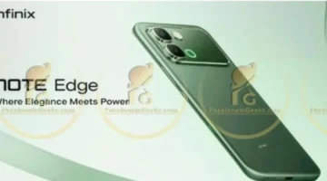 شاشة منحنية.. Infinix Note Edge يبرز بطارية 6500 مللي أمبير